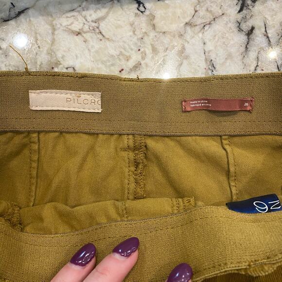 Pilcro The Icon Flare Corduroy Pants in Size 26 - Picture 6 of 11